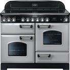 Rangemaster Classic Deluxe CDL110ECRP/C 110cm Electric Range Cooker with Ceramic Hob - Royal Pearl /
