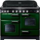 Rangemaster Classic Deluxe CDL110EIRG/C 110cm Electric Range Cooker with Induction Hob - Racing Gree