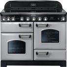 Rangemaster Classic Deluxe CDL110EIRP/C 110cm Electric Range Cooker with Induction Hob - Royal Pearl