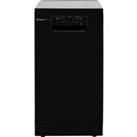 Candy CDPH2L1049B Slimline Dishwasher - Black - E Rated, Black