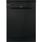 Candy Rapid CF3E9L0B Wifi Connected Standard Dishwasher - Black - E Rated, Black