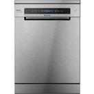 Candy CF5C7F0X Wifi Connected Standard Dishwasher - Stainless Steel - C Rated, Stainless Steel