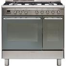 Smeg CG92PX9 90cm Dual Fuel Range Cooker - Stainless Steel - A/A Rated, Stainless Steel