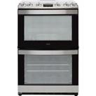 AEG CGB6130ACM Freestanding Gas Cooker with Variable Electric Grill - Stainless Steel - A/A Rated, S