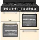 Leisure Cookmaster CK100G232C 100cm Gas Range Cooker - Cream - A+/A Rated, Cream