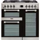 Leisure Cookmaster CK90F530X 90cm Dual Fuel Range Cooker - Stainless Steel - A/A/A Rated, Stainless 