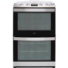 AEG CKB6540ACM 60cm Freestanding Dual Fuel Cooker - Stainless Steel - A/A Rated, Stainless Steel