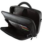 Targus Classic+ Clamshell Bag for 18 Laptop - Black / Red, Black