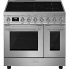 Smeg Portofino CPF92IMX Electric Range Cooker with Induction Hob - Stainless Steel - A/A Rated, Stai