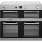 Leisure Cuisinemaster CS100D510X 100cm Electric Range Cooker with Induction Hob - Stainless Steel - A/A Rated, Stainless Steel