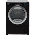 Candy CSOEC9DCGB Wifi Connected 9Kg Condenser Tumble Dryer - Black - B Rated, Black