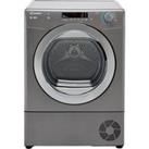 Candy CSOEC9DCRG Wifi Connected 9Kg Condenser Tumble Dryer - Graphite - B Rated, Silver