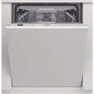 Indesit DIO3T131FEUK Fully Integrated Standard Dishwasher - White Control Panel with Fixed Door Fixi