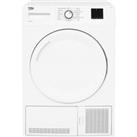 Beko DTBC10001W 10Kg Condenser Tumble Dryer - White - B Rated, White