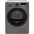 Samsung Series 5 OptimalDry DV80TA020AX 8Kg Heat Pump Tumble Dryer - Graphite - A++ Rated, Silver