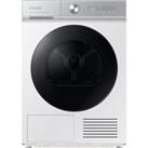 Samsung Series 8 DV90BB9445GH 9Kg Heat Pump Tumble Dryer - White - A+++ Rated, White
