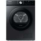 Samsung Series 5+ OptimalDry DV90BBA245AB 9Kg Heat Pump Tumble Dryer - Black - A+++ Rated, Black