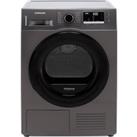 Samsung Series 5 OptimalDry DV90TA040AX 9Kg Heat Pump Tumble Dryer - Graphite - A++ Rated, Silver