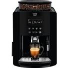 Krups Arabica Digital EA817040 Bean to Cup Coffee Machine - Black, Black