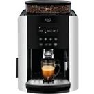 Krups Arabica Digital EA817840 Bean to Cup Coffee Machine - Silver, Silver