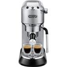 De'Longhi Dedica Arte EC885.M Espresso Coffee Machine - Silver, Silver