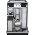 De'Longhi PrimaDonna Elite Experience ECAM650.85.MS Bean to Cup Coffee Machine - Silver, Silver