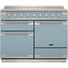 Rangemaster Elise ELS110EICA 110cm Electric Range Cooker with Induction Hob - China Blue - A/A Rated, Blue