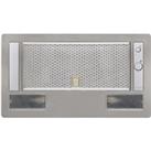 Elica ERA-HE-SS-60 53 cm Canopy Cooker Hood - Stainless Steel - For Ducted/Recirculating Ventilation, Stainless Steel