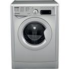 Indesit EWDE861483SUK 8Kg/6Kg Washer Dryer with 1400 rpm - Silver - D Rated, Silver