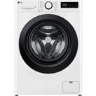 LG TurboWash F2Y508WBLN1 8kg Washing Machine with 1200 rpm - White - A Rated, White