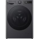 LG TurboWash F4A510GBLN1 10kg Washing Machine with 1400 rpm - Slate Grey - A Rated, Slate Grey