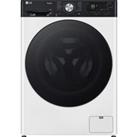 LG EZDispense F4Y711WBTA1 11kg WiFi Connected Washing Machine with 1400 rpm - White - A Rated, White