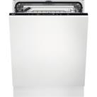 AEG FSS53637Z Fully Integrated Standard Dishwasher - Black Control Panel - D Rated, Black