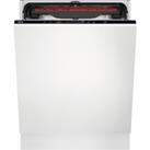 AEG 6000 SatelliteClean FSS64907Z Fully Integrated Standard Dishwasher - Black Control Panel with Sl