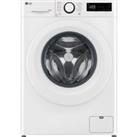 LG TurboWash FWY385WWLN1 8Kg/5Kg Washer Dryer with 1200 rpm - White - E Rated, White