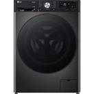 LG TurboWash360 FWY916BBTN1 Wifi Connected 11Kg/6Kg Washer Dryer with 1400 rpm - Platinum Black - D Rated, Black