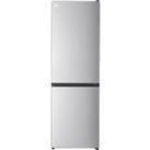 LG GBM21HSADH 60/40 No Frost Fridge Freezer - Silver - D Rated, Silver