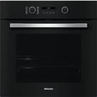 Miele H2766B Wifi Connected Built In Electric Single Oven - Obsidian Black - A+ Rated, Black
