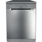 Hotpoint H2FHL626XUK Standard Dishwasher - Stainless Steel - E Rated, Stainless Steel