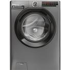 Hoover H-WASH 350 H3WPS4106TAMBR-80 10kg WiFi Connected Washing Machine with 1400 rpm - Graphite - A