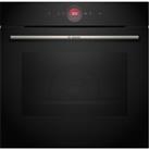 Bosch Serie 8 HBG7741B1B Built In Electric Single Oven and Pyrolytic Cleaning - Black - A+ Rated, Bl
