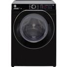 Hoover H-WASH 500 HD4106AMBCB/1 Wifi Connected 10Kg/6Kg Washer Dryer with 1400 rpm - Black - D Rated, Black