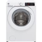 Hoover H-WASH 500 HD496AMC/1 Wifi Connected 9Kg/6Kg Washer Dryer with 1400 rpm - White - D Rated, White