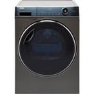 Haier i-Pro Series 7 Plus HD90-A3Q979RU1 9Kg Heat Pump Tumble Dryer - Graphite - A+++ Rated, Silver
