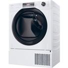 Haier Series 4 HDBIH7A2TBEX Integrated 7Kg Heat Pump Tumble Dryer - White - A++ Rated, White