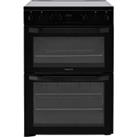 Hotpoint HDM67V9CMB/UK 60cm Electric Cooker with Ceramic Hob - Black - A/A Rated, Black