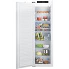 Hotpoint HF1801EF2UK Integrated Frost Free Upright Freezer with Sliding Door Fixing Kit - E Rated, W