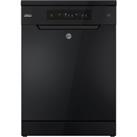 Hoover H-DISH 300 HF3C7L0B Wifi Connected Standard Dishwasher - Black - C Rated, Black