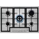 AEG 3000 Slim Line HGX75400SM 74cm Gas Hob - Stainless Steel, Stainless Steel