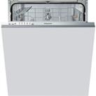 Hotpoint HIE2B19UK Fully Integrated Standard Dishwasher - Stainless Steel Control Panel with Fixed Door Fixing Kit - F Rated, Stainless Steel